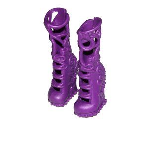 Ever After high - RAVEN Queen Magic Arrow replacement purple boots shoes